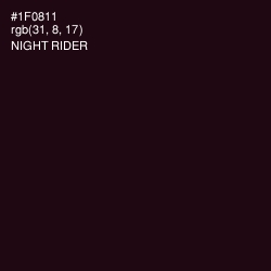 #1F0811 - Night Rider Color Image